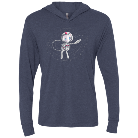 T-Shirts Vintage Navy / X-Small LIFE IN SPACE Triblend Long Sleeve Hoodie Tee