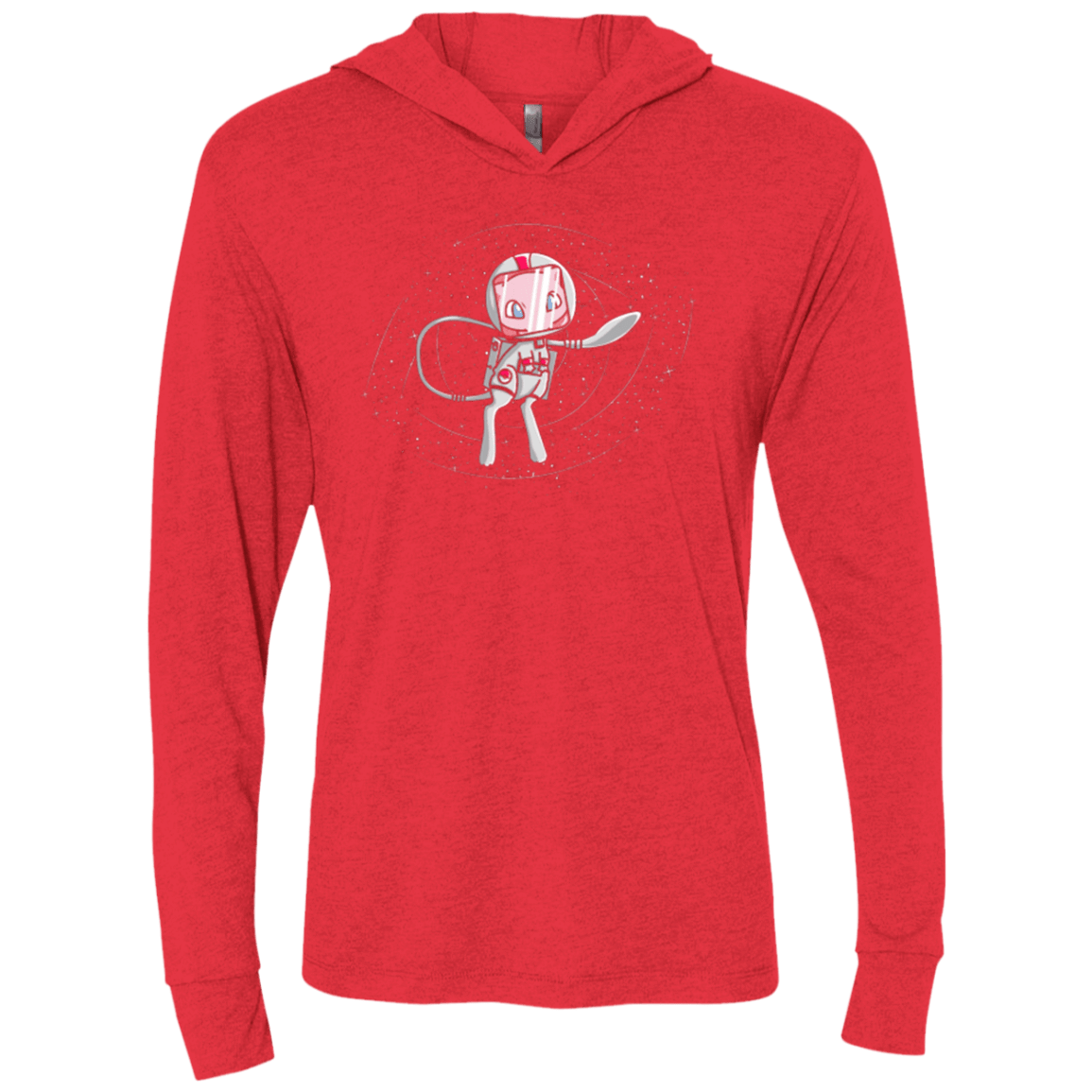T-Shirts Vintage Red / X-Small LIFE IN SPACE Triblend Long Sleeve Hoodie Tee