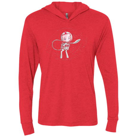 T-Shirts Vintage Red / X-Small LIFE IN SPACE Triblend Long Sleeve Hoodie Tee