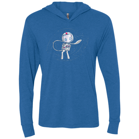 T-Shirts Vintage Royal / X-Small LIFE IN SPACE Triblend Long Sleeve Hoodie Tee