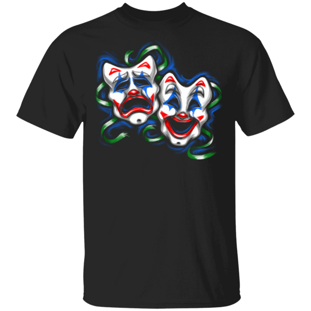 T-Shirts Black / YXS Life is a Comedy - Tragedy Youth T-Shirt