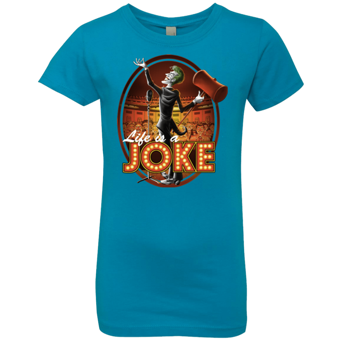 T-Shirts Turquoise / YXS Life Is A Joke Girls Premium T-Shirt