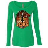 T-Shirts Envy / Small Life Is A Joke Women's Triblend Long Sleeve Shirt