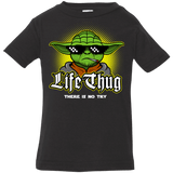 T-Shirts Black / 6 Months Life thug Infant Premium T-Shirt