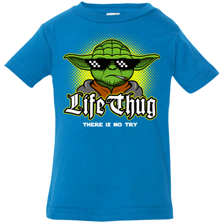 T-Shirts Cobalt / 6 Months Life thug Infant Premium T-Shirt