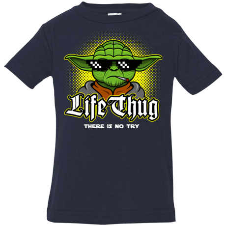 T-Shirts Navy / 6 Months Life thug Infant Premium T-Shirt