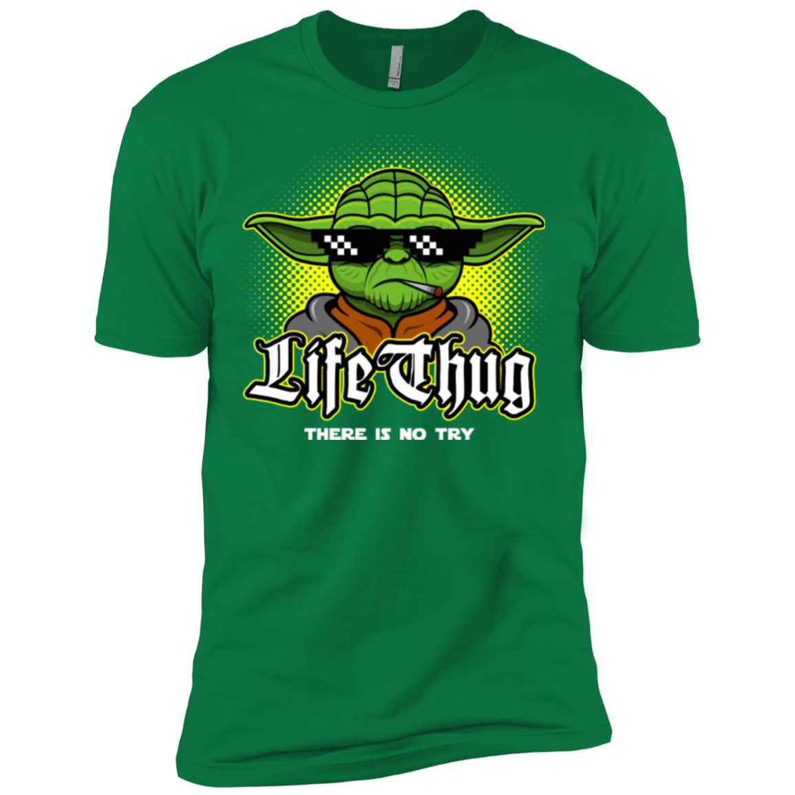 T-Shirts Kelly Green / X-Small Life thug Men's Premium T-Shirt