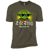 T-Shirts Military Green / X-Small Life thug Men's Premium T-Shirt