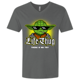 T-Shirts Heavy Metal / X-Small Life thug Men's Premium V-Neck