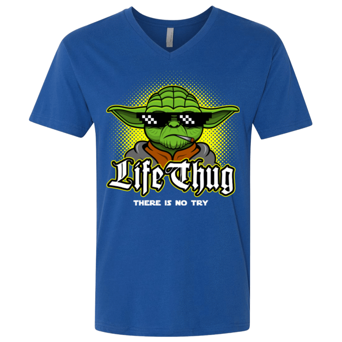 T-Shirts Royal / X-Small Life thug Men's Premium V-Neck