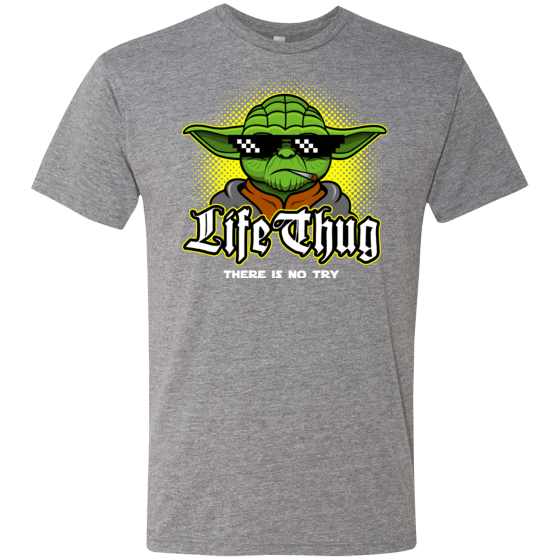 T-Shirts Premium Heather / Small Life thug Men's Triblend T-Shirt
