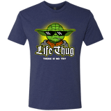 T-Shirts Vintage Navy / Small Life thug Men's Triblend T-Shirt
