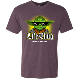 T-Shirts Vintage Purple / Small Life thug Men's Triblend T-Shirt
