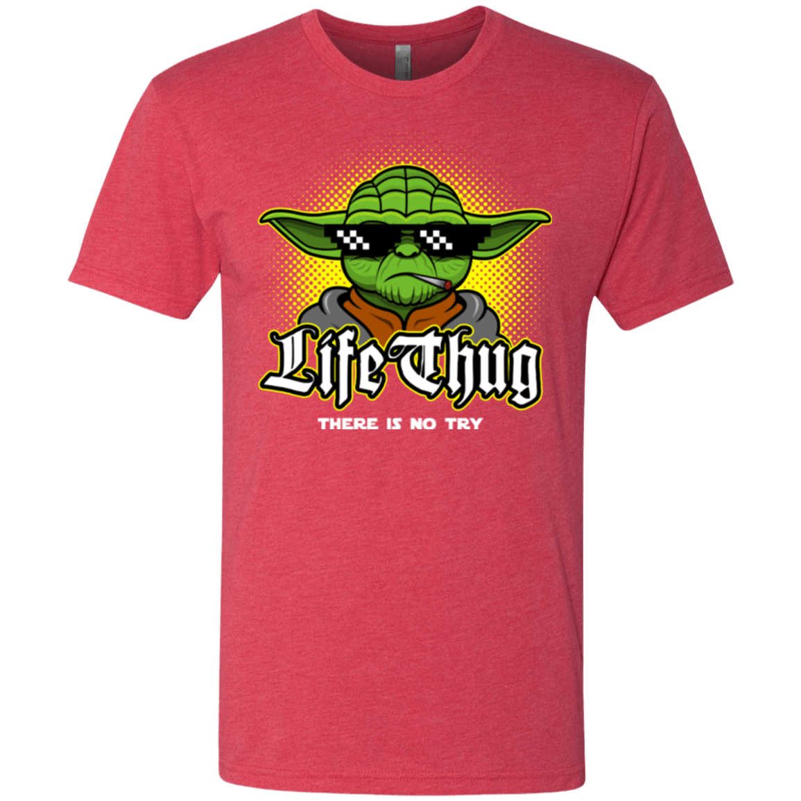 T-Shirts Vintage Red / Small Life thug Men's Triblend T-Shirt