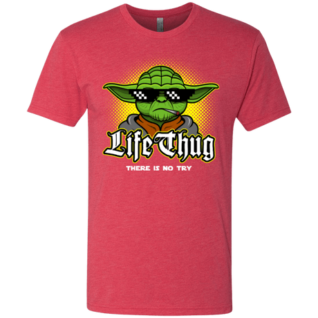 T-Shirts Vintage Red / Small Life thug Men's Triblend T-Shirt