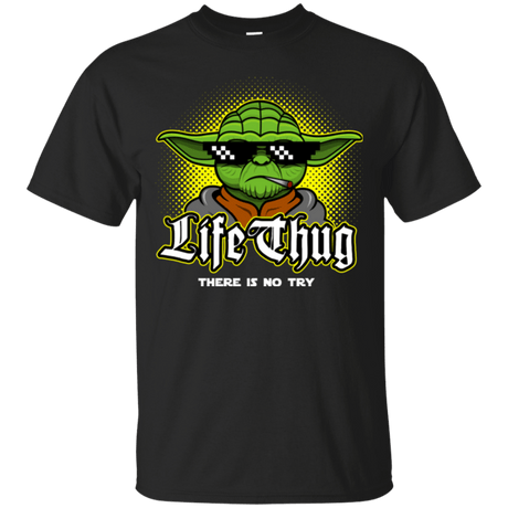 T-Shirts Black / Small Life thug T-Shirt