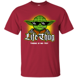 T-Shirts Cardinal / Small Life thug T-Shirt