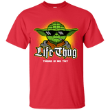 T-Shirts Red / Small Life thug T-Shirt