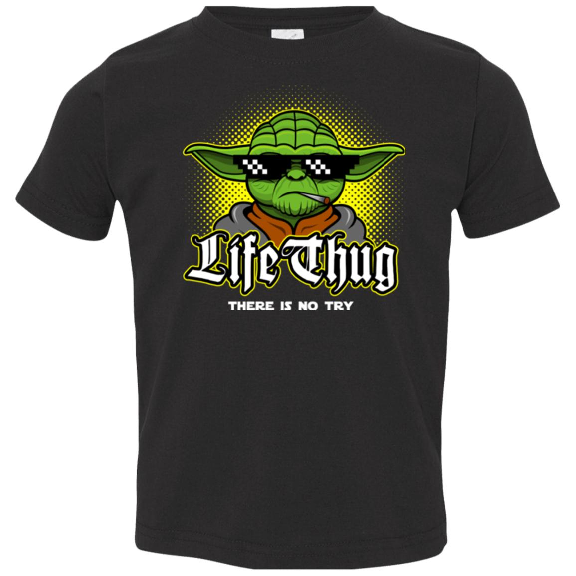 T-Shirts Black / 2T Life thug Toddler Premium T-Shirt