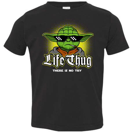 T-Shirts Black / 2T Life thug Toddler Premium T-Shirt