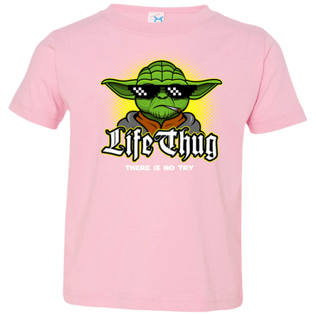 T-Shirts Pink / 2T Life thug Toddler Premium T-Shirt
