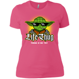 T-Shirts Hot Pink / X-Small Life thug Women's Premium T-Shirt