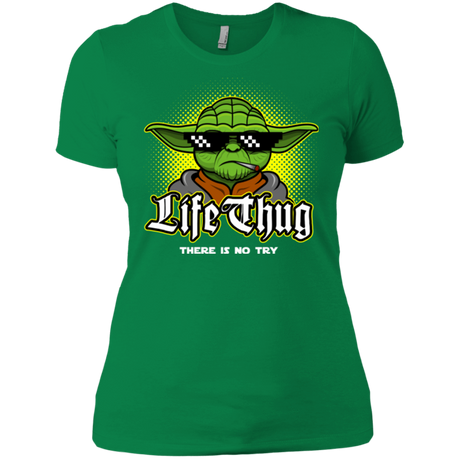 T-Shirts Kelly Green / X-Small Life thug Women's Premium T-Shirt