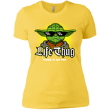 T-Shirts Vibrant Yellow / X-Small Life thug Women's Premium T-Shirt