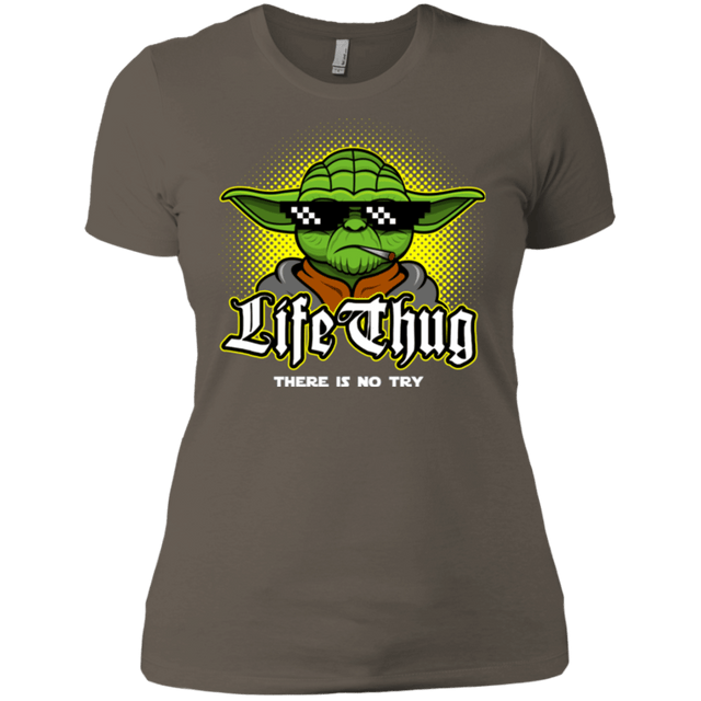 T-Shirts Warm Grey / X-Small Life thug Women's Premium T-Shirt