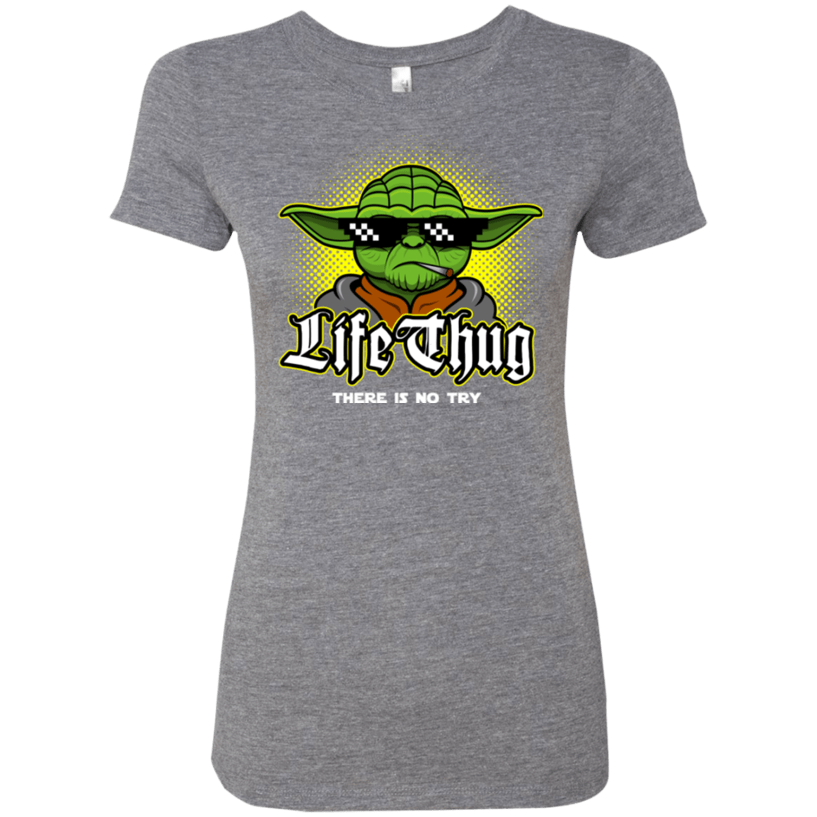 T-Shirts Premium Heather / Small Life thug Women's Triblend T-Shirt