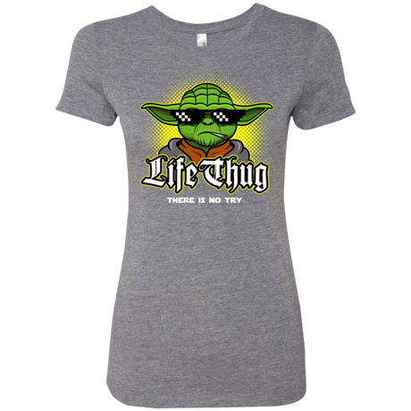 T-Shirts Premium Heather / Small Life thug Women's Triblend T-Shirt