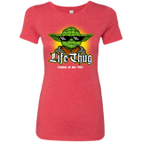 T-Shirts Vintage Red / Small Life thug Women's Triblend T-Shirt
