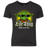 T-Shirts Vintage Black / YXS Life thug Youth Triblend T-Shirt