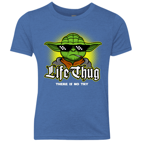 T-Shirts Vintage Royal / YXS Life thug Youth Triblend T-Shirt
