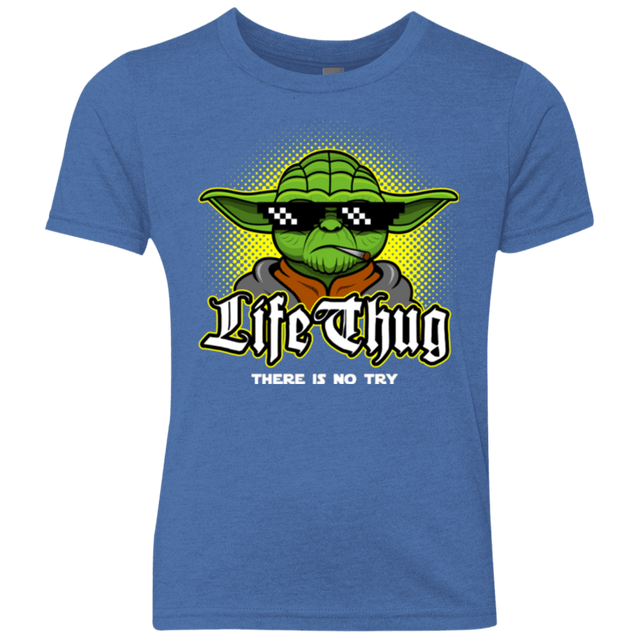 T-Shirts Vintage Royal / YXS Life thug Youth Triblend T-Shirt