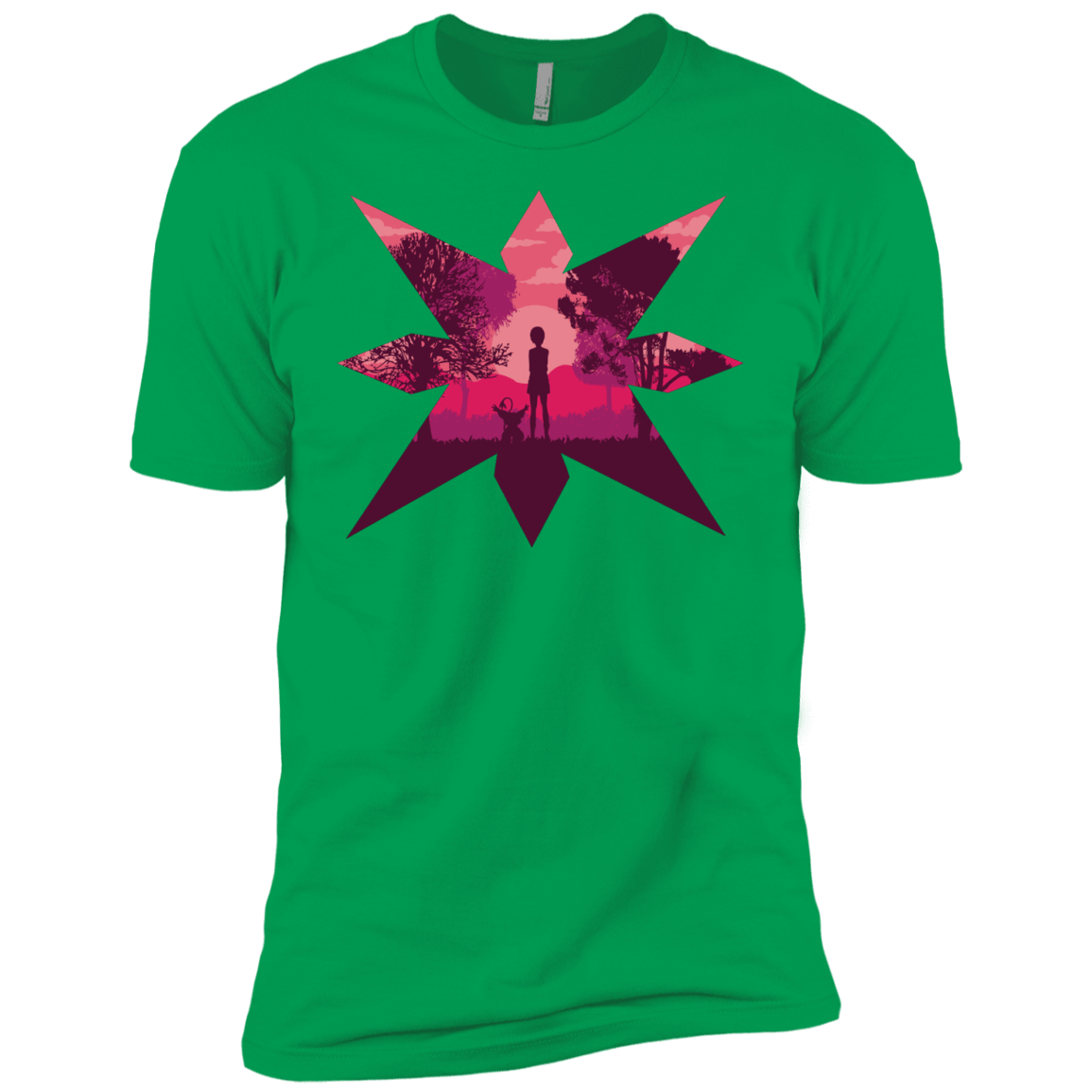 T-Shirts Kelly Green / YXS Light Boys Premium T-Shirt