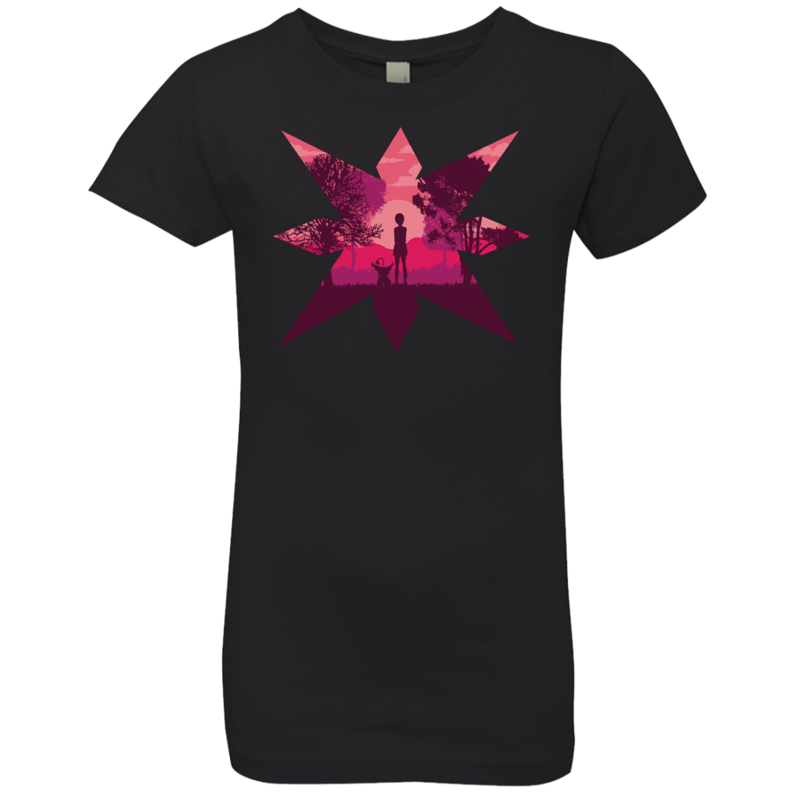 T-Shirts Black / YXS Light Girls Premium T-Shirt