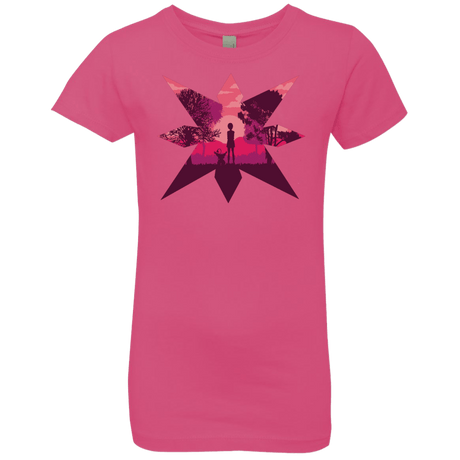 T-Shirts Hot Pink / YXS Light Girls Premium T-Shirt
