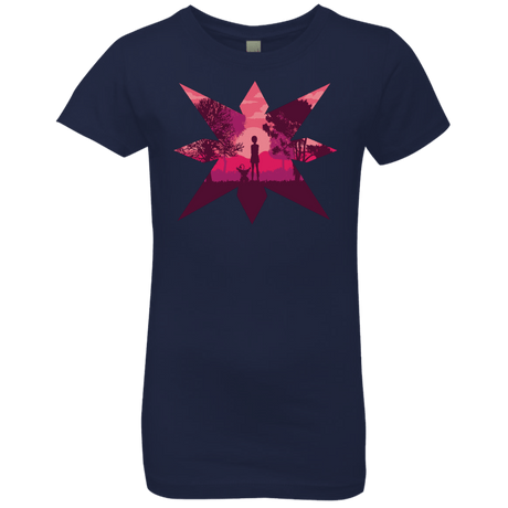 T-Shirts Midnight Navy / YXS Light Girls Premium T-Shirt
