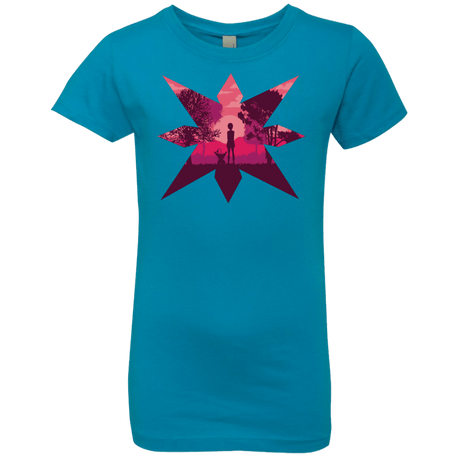 T-Shirts Turquoise / YXS Light Girls Premium T-Shirt