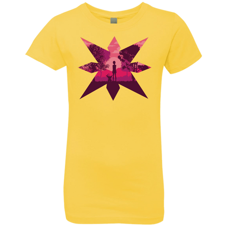 T-Shirts Vibrant Yellow / YXS Light Girls Premium T-Shirt