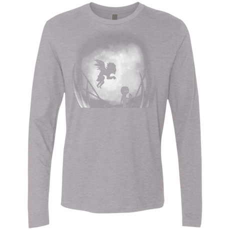 T-Shirts Heather Grey / Small Light in Limbo Men's Premium Long Sleeve