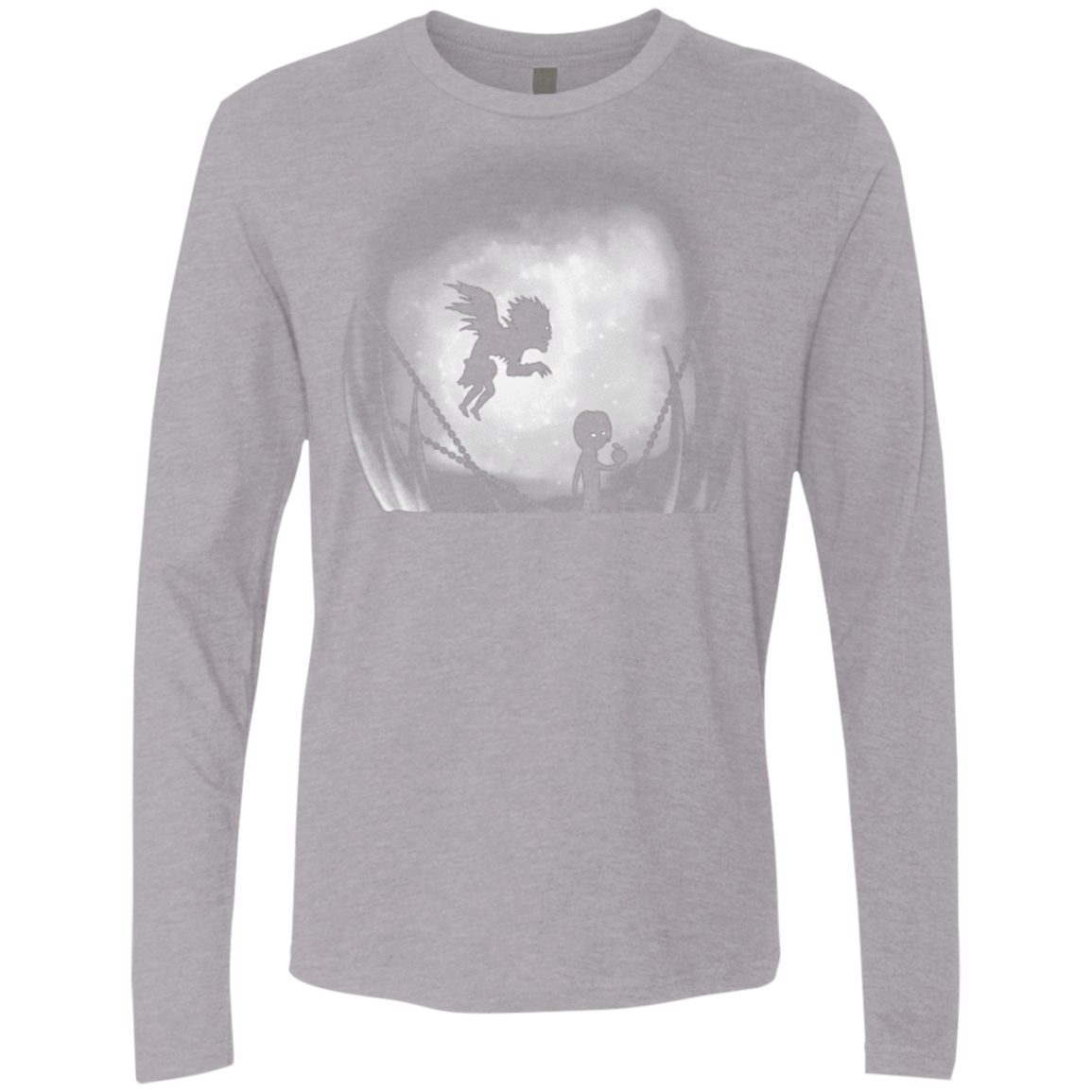 T-Shirts Heather Grey / Small Light in Limbo Men's Premium Long Sleeve