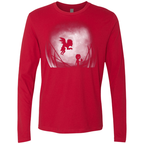 T-Shirts Red / Small Light in Limbo Men's Premium Long Sleeve
