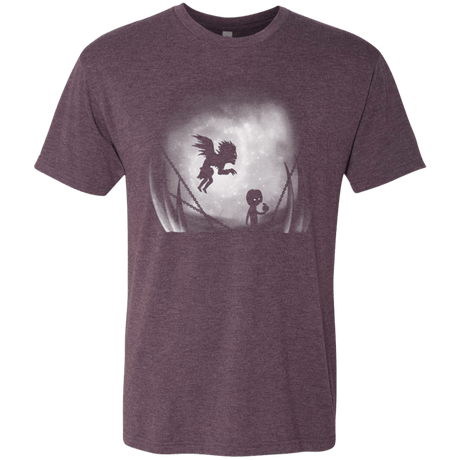 T-Shirts Vintage Purple / Small Light in Limbo Men's Triblend T-Shirt