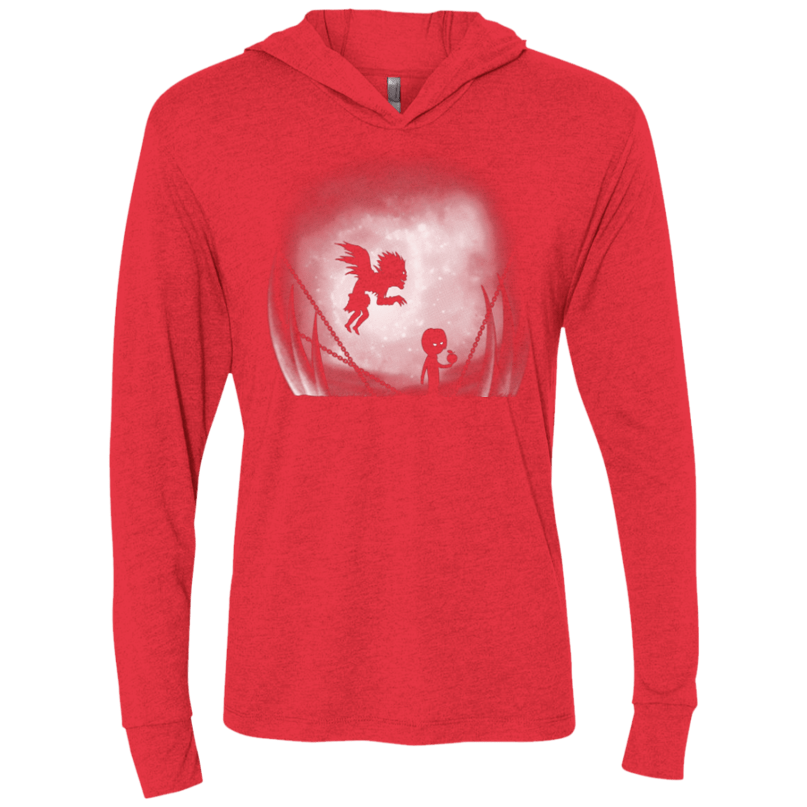 T-Shirts Vintage Red / X-Small Light in Limbo Triblend Long Sleeve Hoodie Tee