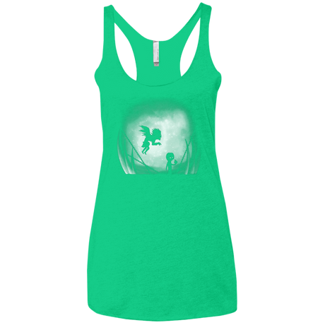 T-Shirts Envy / X-Small Light in Limbo Women's Triblend Racerback Tank