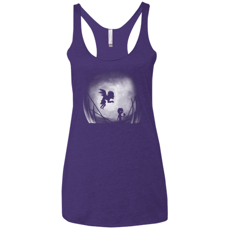 T-Shirts Purple / X-Small Light in Limbo Women's Triblend Racerback Tank