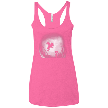 T-Shirts Vintage Pink / X-Small Light in Limbo Women's Triblend Racerback Tank