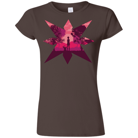 T-Shirts Dark Chocolate / S Light Junior Slimmer-Fit T-Shirt